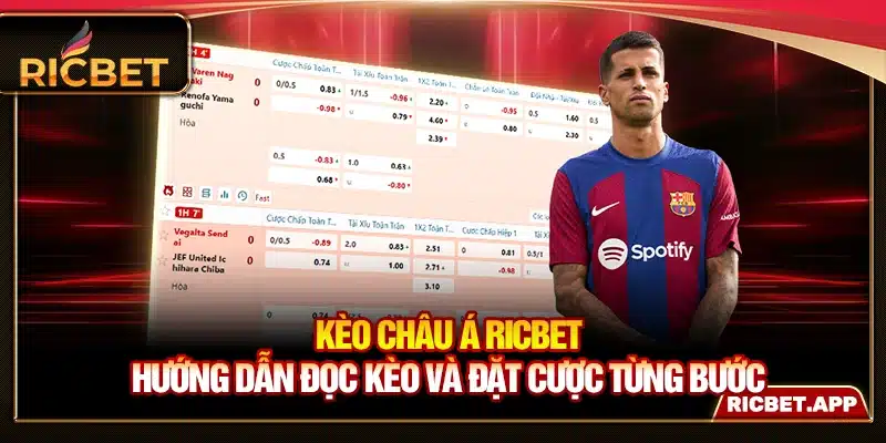 Kèo Châu Á Ricbet - Hướng Dẫn Đọc Kèo Và Đặt Cược Từng Bước