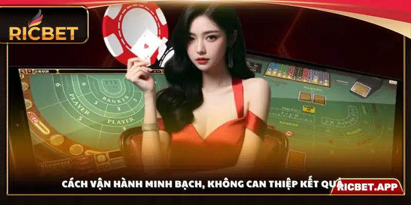 Hoạt động công khai, đảm bảo tính công bằng 