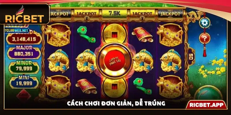 Luật chơi dễ hiểu, thao tác đơn giản 