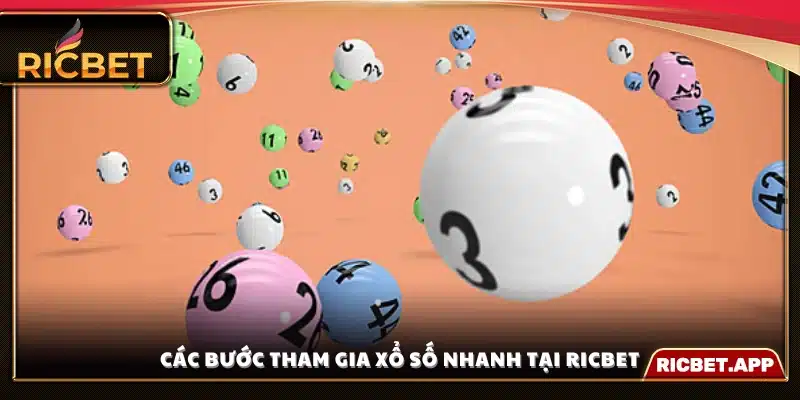 Quy trình tham gia Xổ Số Nhanh Ricbet